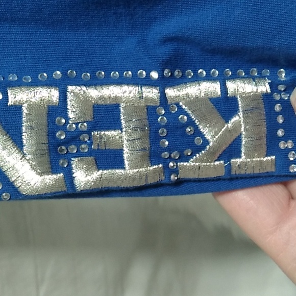 The License House Vintage Kentucky Wildcats Bling Long Sleeve Shirt Sz.S - Picture 4 of 8